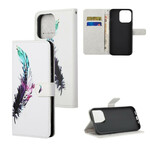 iPhone 13 Feather Lanyard Case