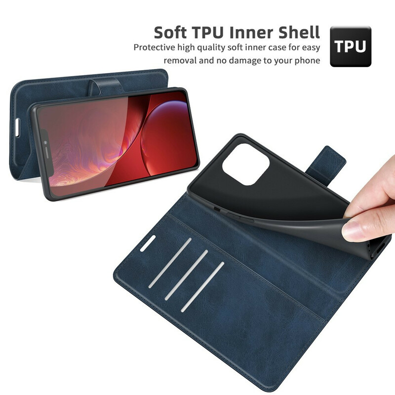 Kotelo iPhone 13 Pro Max Nahkatehoste Slim Extreme -malliin Kotelo iPhone 13 Pro Max Nahkatehoste Slim Extreme -malliin