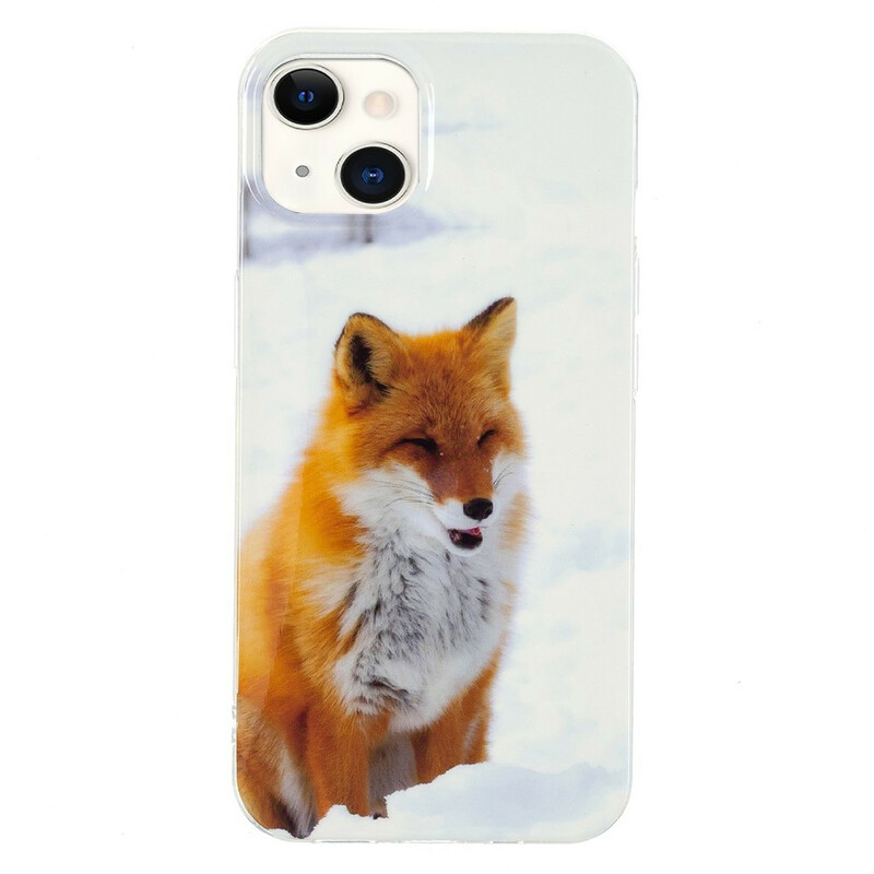 iPhone 13 fluoresoiva kotelo Fox