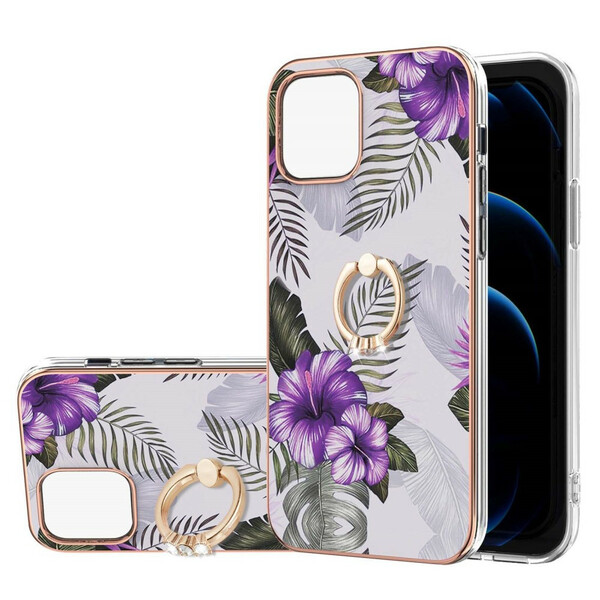 iPhone 13 Kotelo Floral Ring-tuki