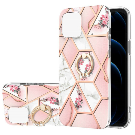 iPhone 13 Kotelo Floral Ring-tuki