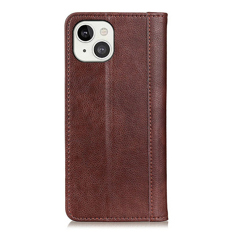 Flip Cover iPhone 13 Nahka Split Elegance