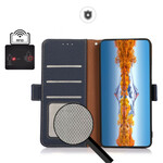 Kotelo iPhone 13 Aitoa nahkaa Litchi KHAZNEH