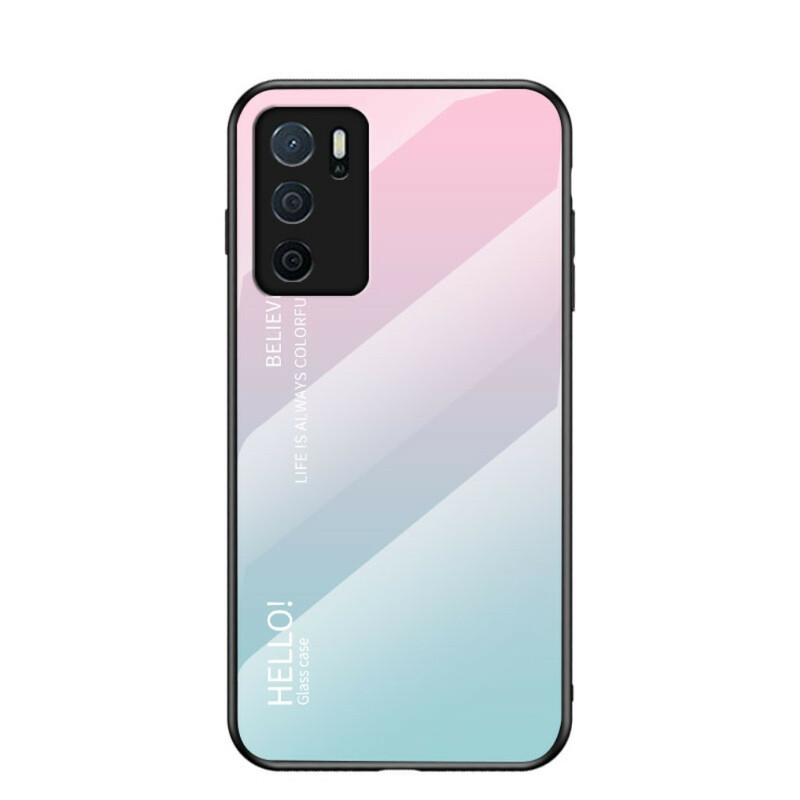 Oppo A16 / A16s karkaistu lasi Case Hello