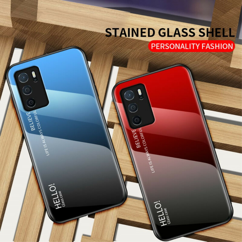 Oppo A16 / A16s karkaistu lasi Case Hello