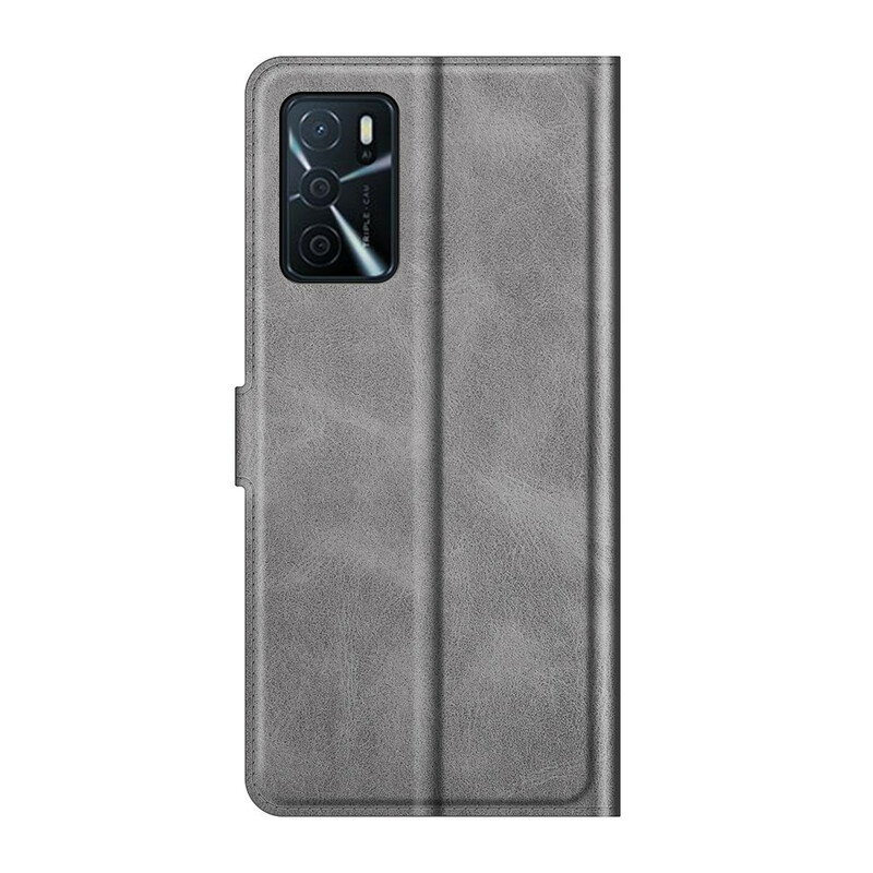 Oppo A16 / A16s Slim Leather Effect Case -suojakotelo