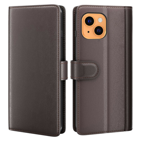 Housse iPhone 13 Cuir Véritable