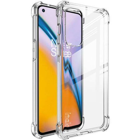 OnePlus Nord 2 5G läpinäkyvä silkkinen IMAK asia