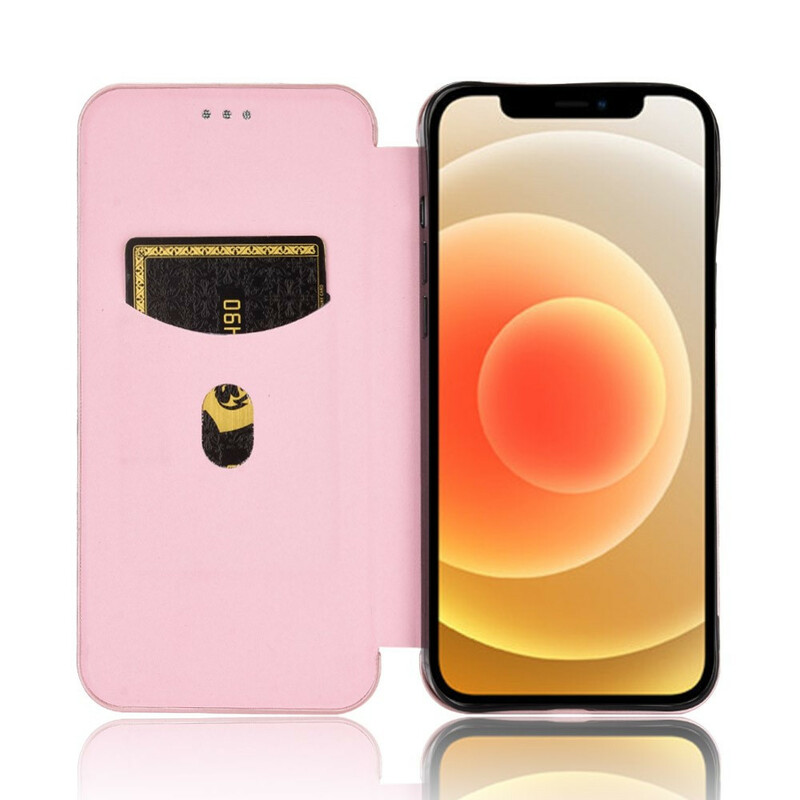 Flip Cover iPhone 13 Hiilikuitu