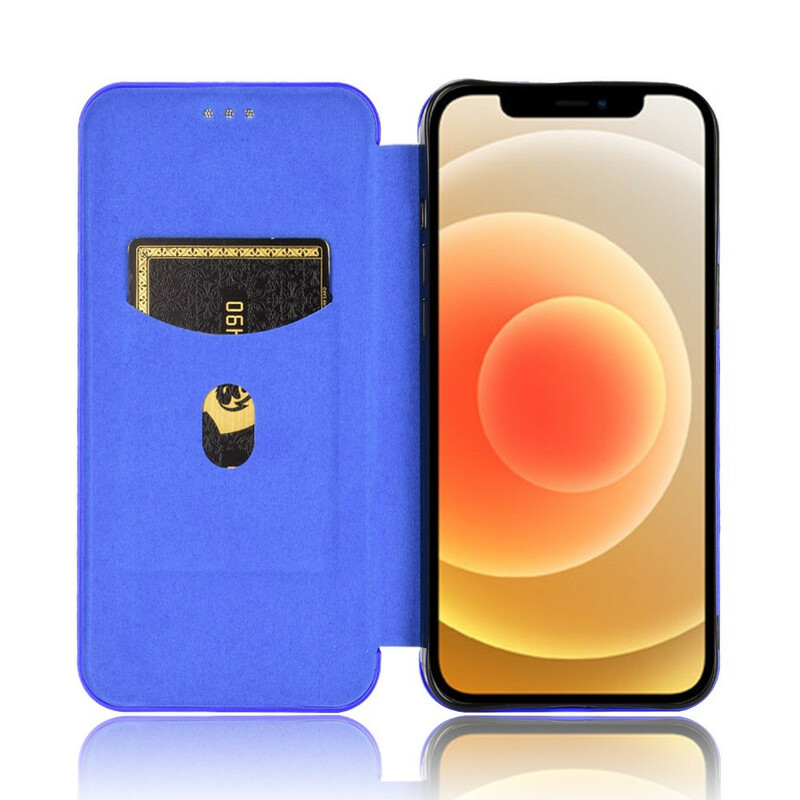 Flip Cover iPhone 13 Hiilikuitu