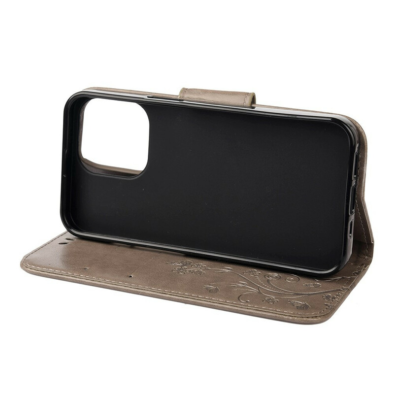 Kotelo iPhone 13 Perhoset ja kukat