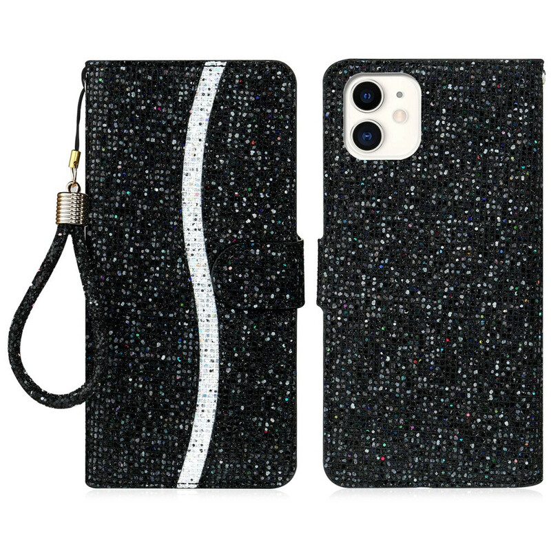 Kotelo iPhone 13 Glitter S Design