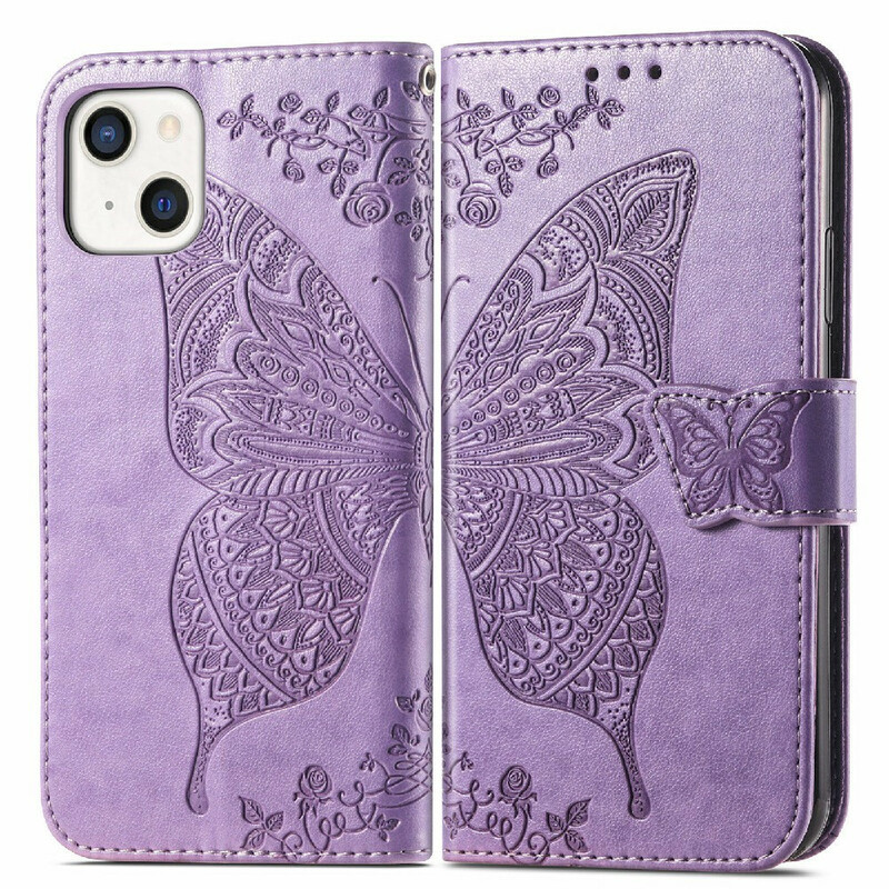 iPhone 13 Half Butterfly Case