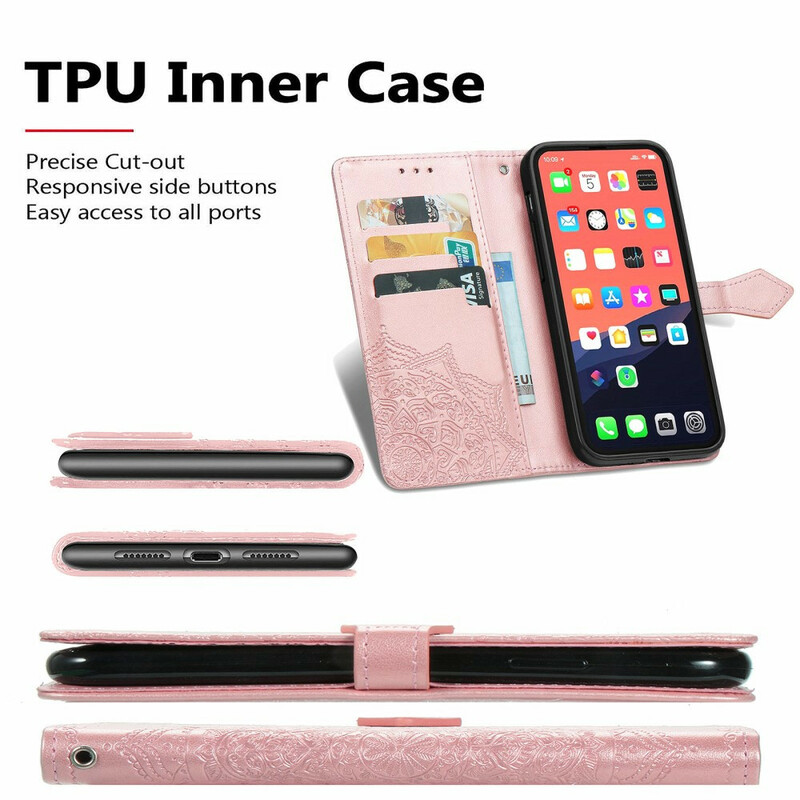 Kotelo iPhone 13 Mandala keskiaika