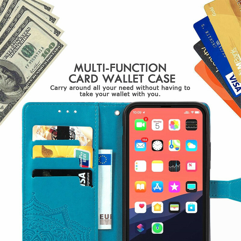 Kotelo iPhone 13 Mandala keskiaika