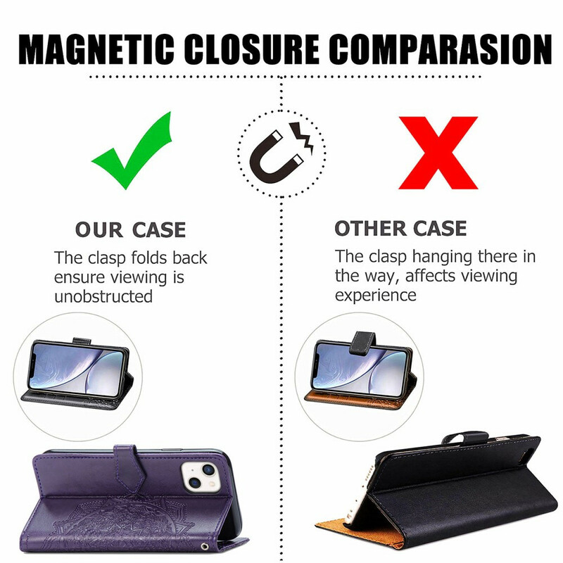 Kotelo iPhone 13 Mandala keskiaika