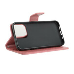 Kotelo iPhone 13 puu ja pöllöt, jossa on kaulanauha