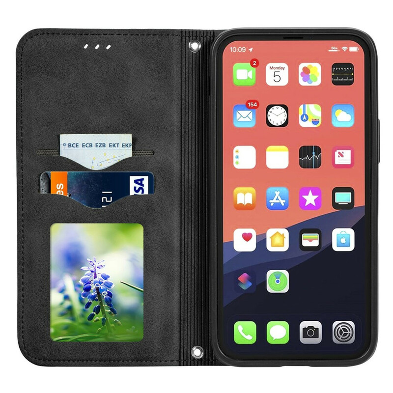 Flip Cover iPhone 13 Skin-Touch suunnittelu