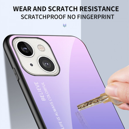 iPhone 13 kotelo karkaistu lasi Hello