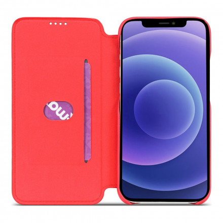 Flip Cover iPhone 13 Nahka Effect Yksinkertainen LC.IMEEKE