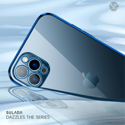 iPhone 13 Kirkas metalli reunat tapauksessa SULADA iPhone 13 Kirkas metalli reunat tapauksessa SULADA