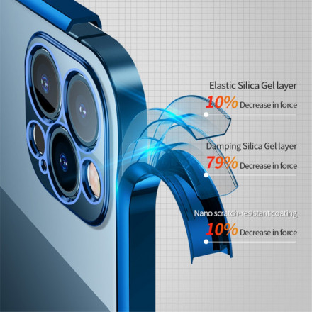 iPhone 13 Kirkas metalli reunat tapauksessa SULADA iPhone 13 Kirkas metalli reunat tapauksessa SULADA