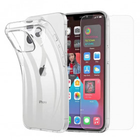iPhone 13 -kuori ja karkaistu lasi