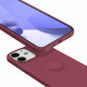 iPhone 13 silikonikotelo, jossa jalusta ja hihna