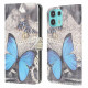 Kotelo Motorola Edge 20 Lite Butterfly Blue