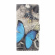 Kotelo Motorola Edge 20 Butterfly Blue