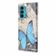 Kotelo Motorola Edge 20 Butterfly Blue