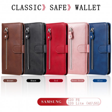 Samsung Galaxy S20 FE Vintage lompakko kotelo