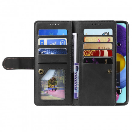 Samsung Galaxy S20 Kotelo Kaksivärinen Faux Nahka Vahvistettu ääriviivat