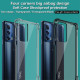 Motorola Edge 20 Pro kirkas kotelo IMAK-näytön suojakalvolla