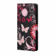 Xiaomi Redmi 10 Perhoset ja kukat hihna tapauksessa