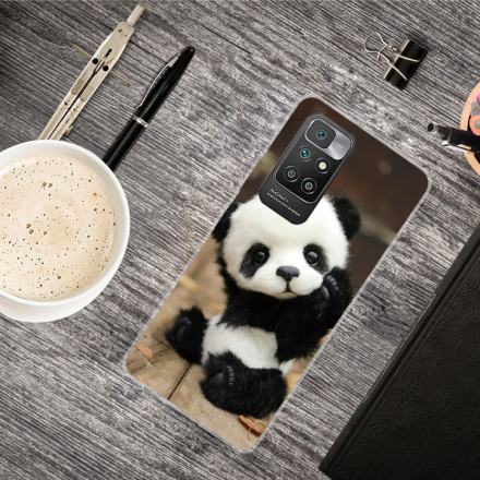 Xiaomi Redmi 10 Joustava Panda kotelo