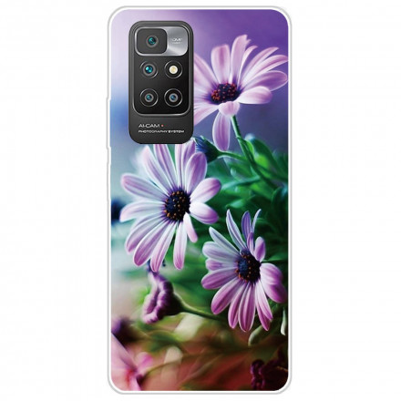 Xiaomi Redmi 10 Realistinen Flowers Case