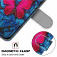 Xiaomi Redmi 10 Butterfly Case sininen tausta