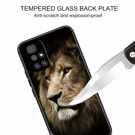 Xiaomi Redmi 10 Lionhead karkaistu lasi tapauksessa
