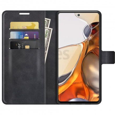 Xiaomi 11T / 11T Pro Slim Leather Effect Case -suojakotelo