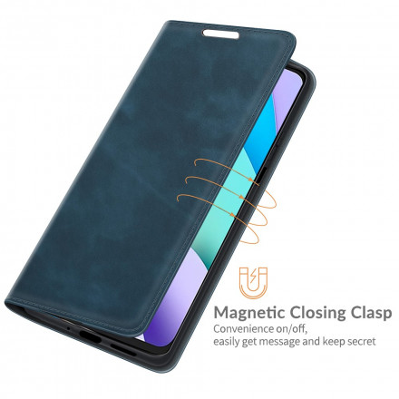 Flip Cover Xiaomi Redmi N10 Slim Skin-Touch suojakansi