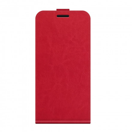 Xiaomi Redmi 10 Nahka Effect Case Vertical läppä Xiaomi Redmi 10 Nahka Effect Case Vertical läppä