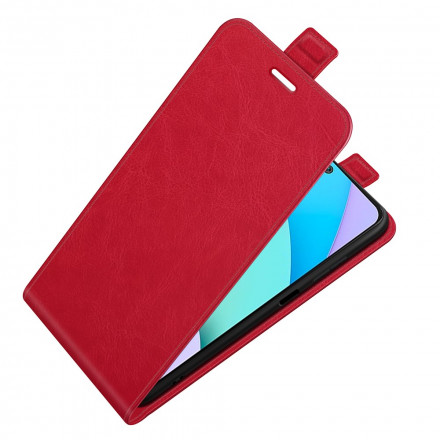 Xiaomi Redmi 10 Nahka Effect Case Vertical läppä Xiaomi Redmi 10 Nahka Effect Case Vertical läppä