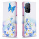 Xiaomi 11T / 11T Pro Case maalattu perhosia ja kukkia