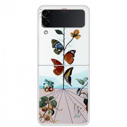Samsung Galaxy Z Flip 3 5G Case Perhoset luonnon perhosia