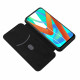 Flip Cover Realme 8 5G silikoni hiilen värinen