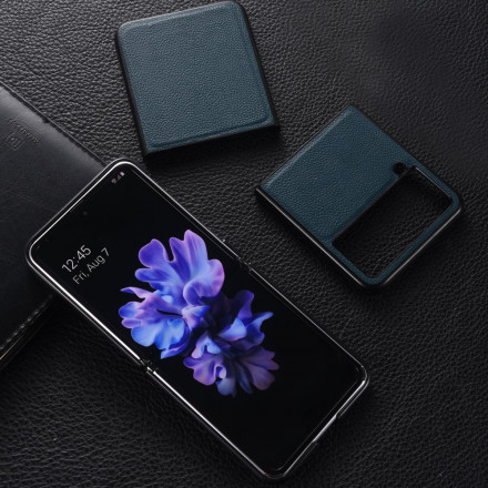 Samsung Galaxy Z Flip 3 5G aitoa nahkaa kotelo