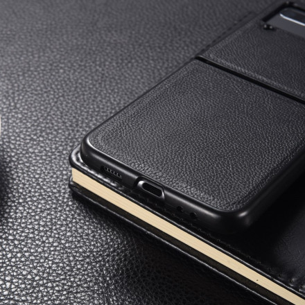 Samsung Galaxy Z Flip 3 5G aitoa nahkaa kotelo