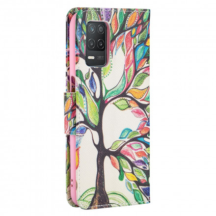 Kotelo Realme 8 5G Värillinen puu