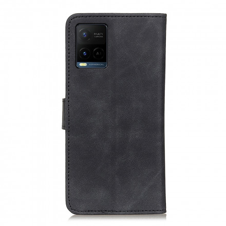 Vivo Y33s / Y21 / Y21s Mate Vintage Leather Effect Case KHAZNEH